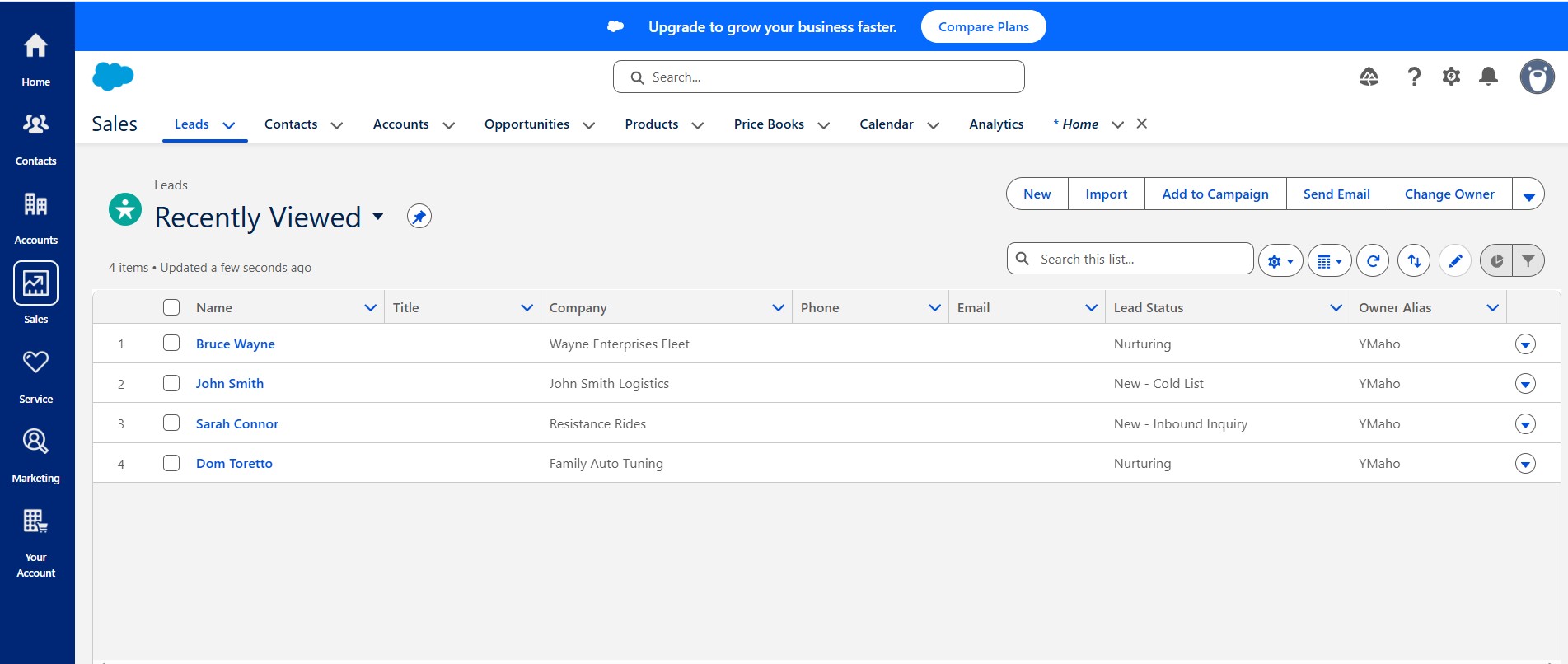 Salesforce Organization Overview